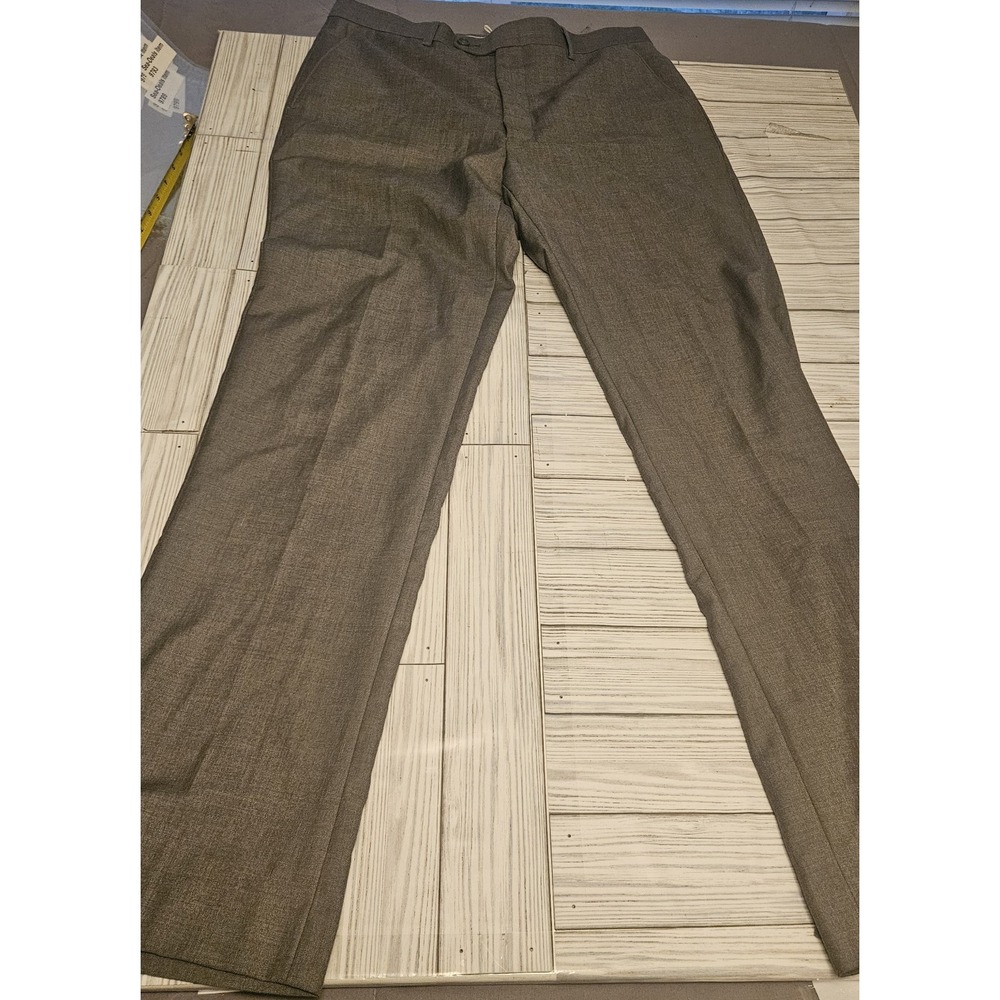 Angelo Rossi Pants Mens 32x32‎ Grey Front Dress Pants Normcore